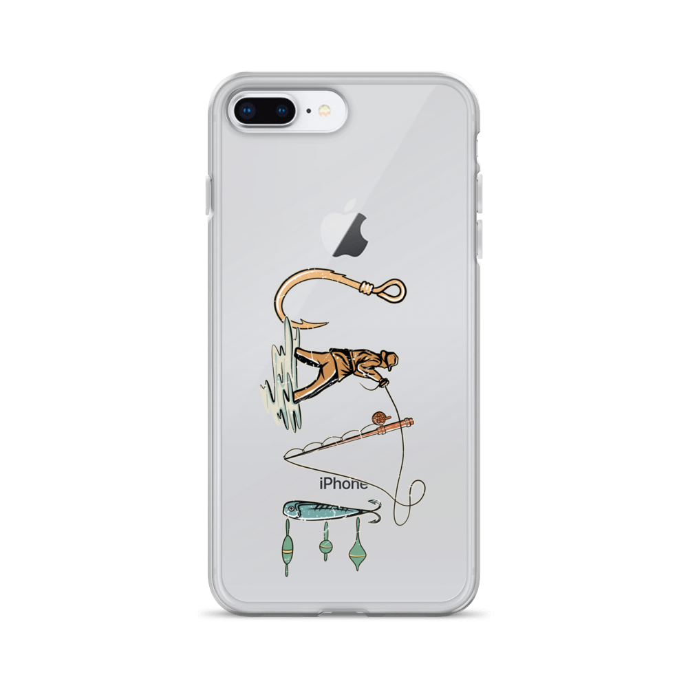 I Love Fishing Clear Case for iPhone®