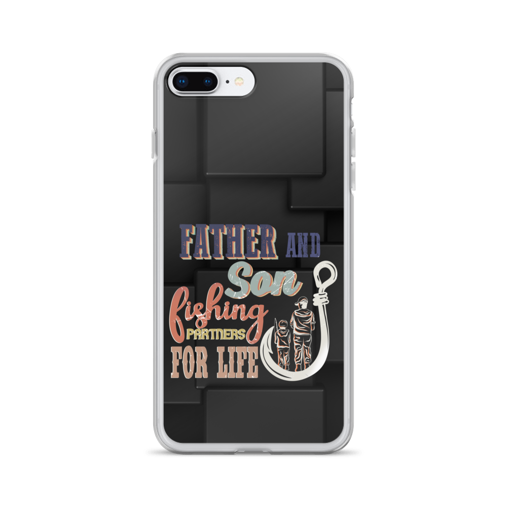 Father And Son Fishing Partners For Life Clear Case for iPhone®