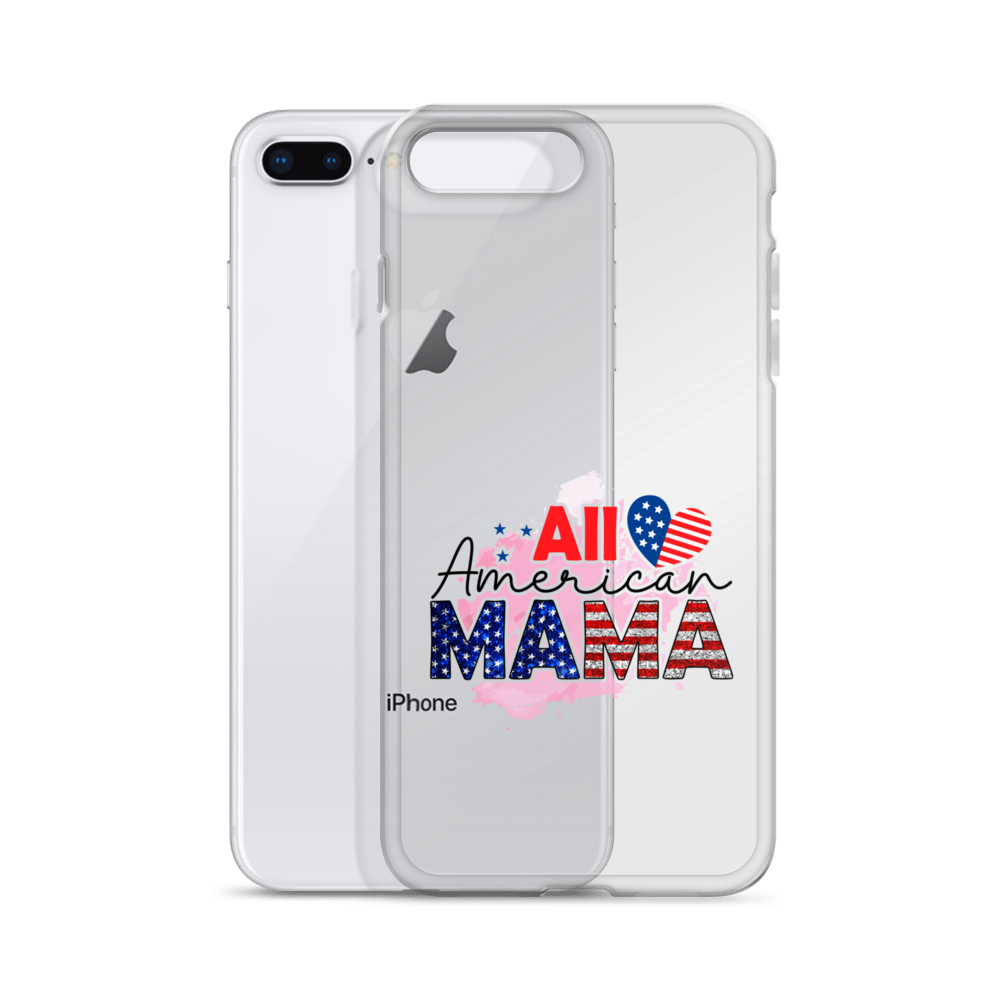 All American Mama Clear Case for iPhone®