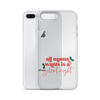 All Mama Wants Is A Silent Night Clear Case for iPhone®