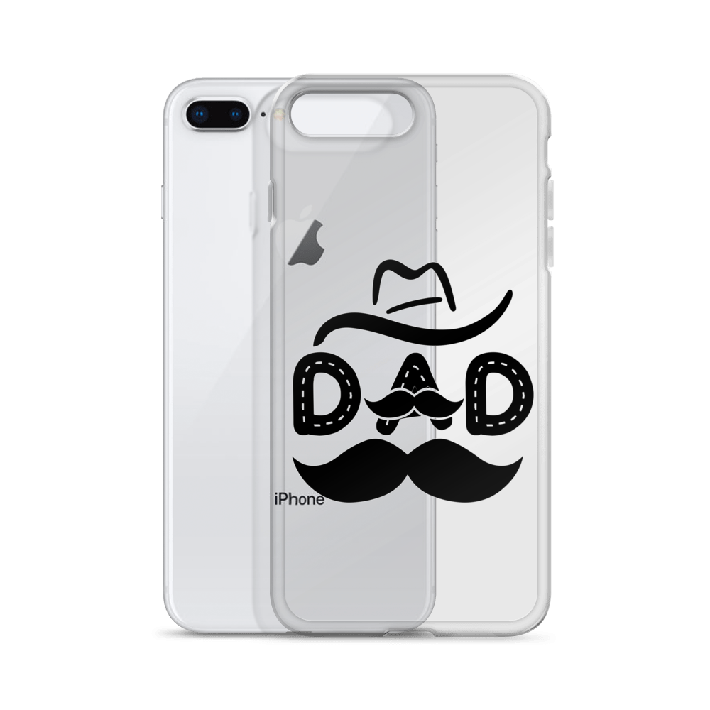 Dad Cowboy Clear Case for iPhone®