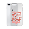 All Mom Wants Is A Silent Night Clear Case for iPhone®