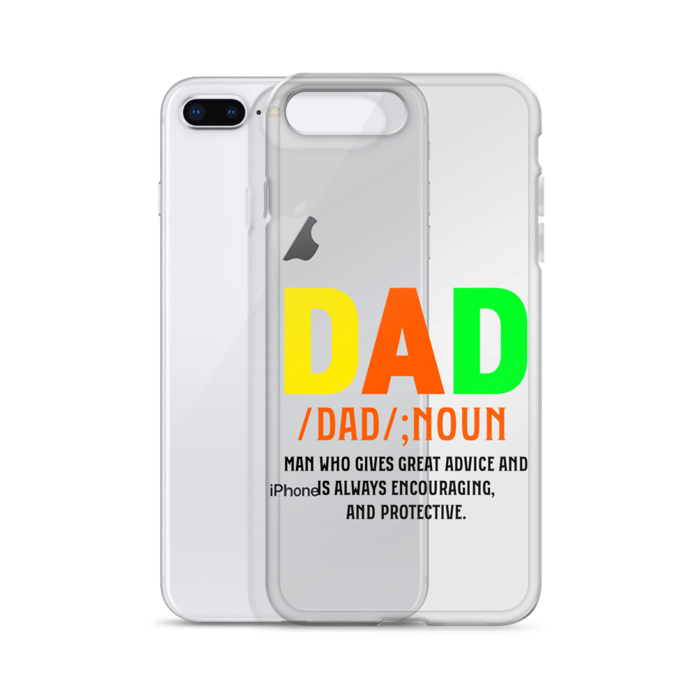 Dad Man Who Gives Great Advice And Is Always encouraging And Protective Clear Case for iPhone®