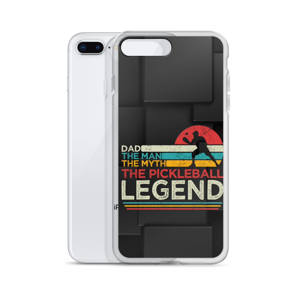 Dad The Man The Myth The Pickleball Legend Clear Case for iPhone®