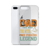 Dad The Man The Myth The Fishing Legend Clear Case for iPhone®