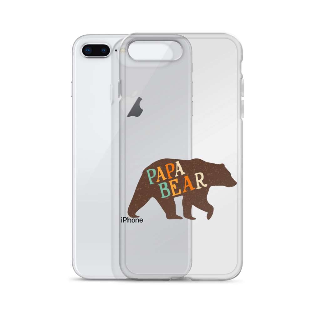 Papa Bear Clear Case for iPhone®