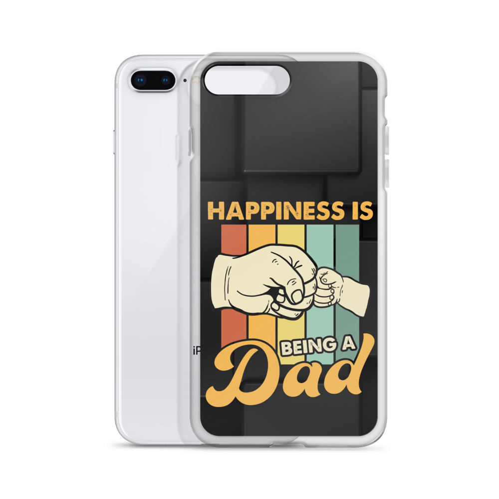 Happiness Is Being A Dad Clear Case for iPhone®