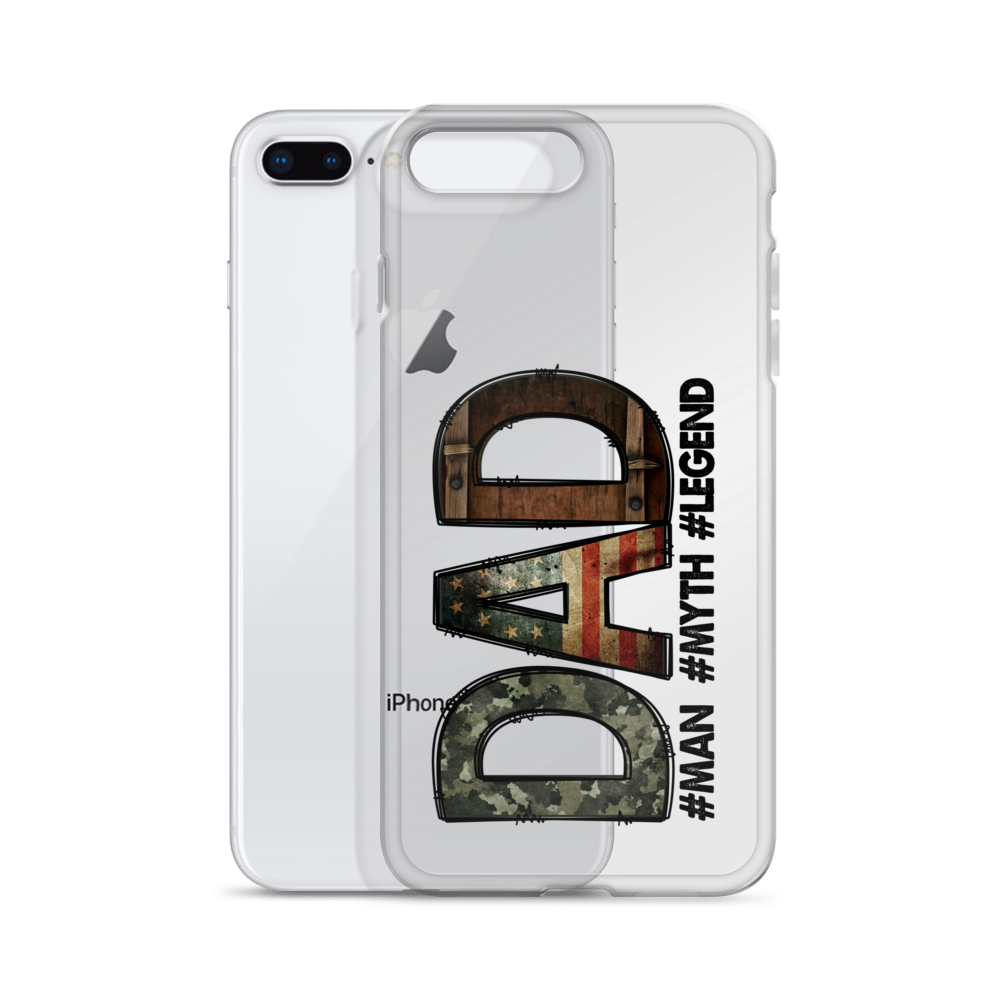 Dad #Man #Myth #Legend Clear Case for iPhone®