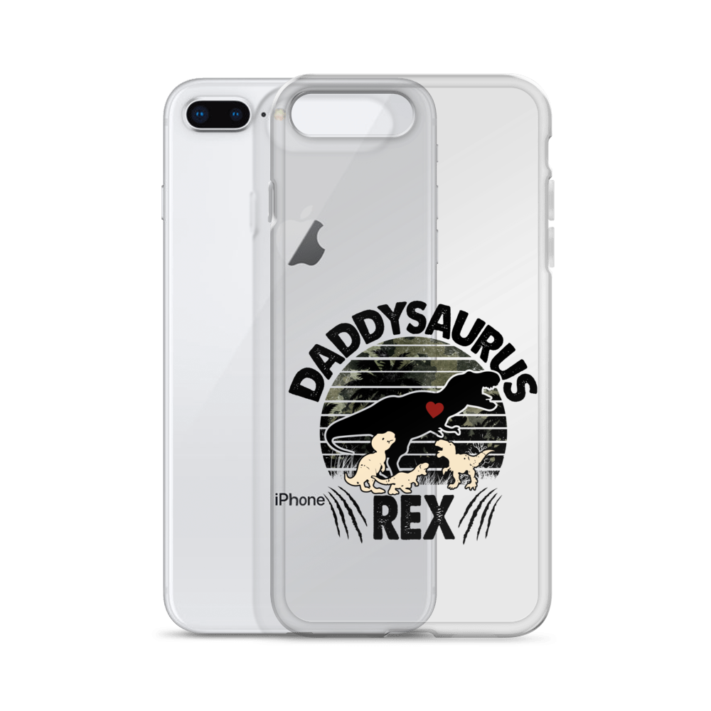 Daddysaurus Rex Clear Case for iPhone®