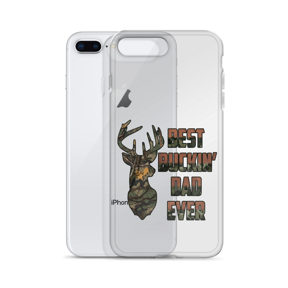 Best Buckin' Dad Ever Clear Case for iPhone®