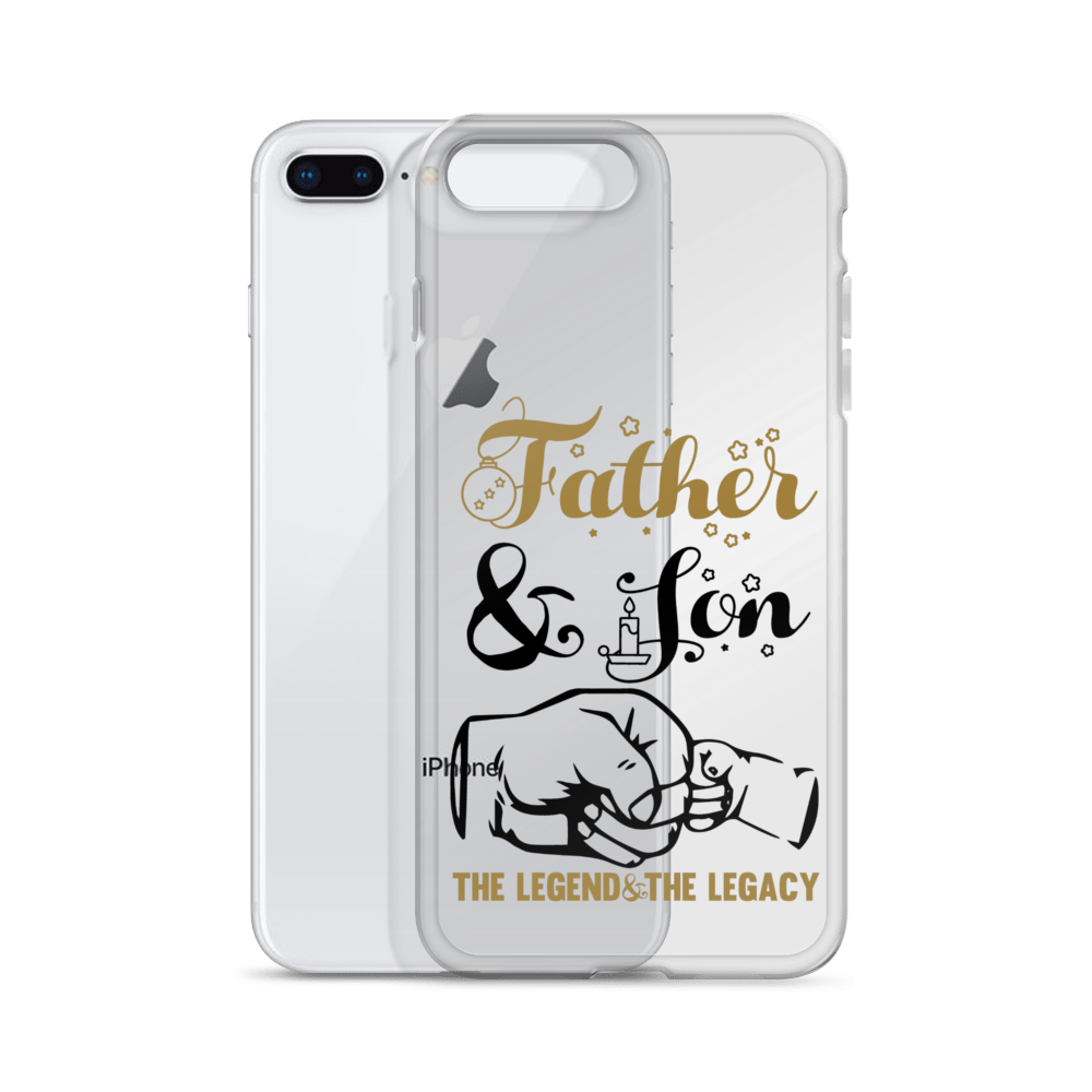 Father And Son The Legend And The Legacy Clear Case for iPhone®