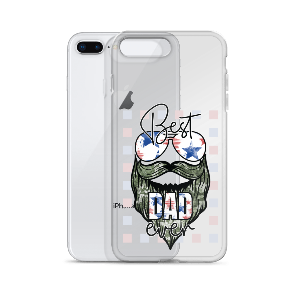 Best Dad Ever Clear Case for iPhone®