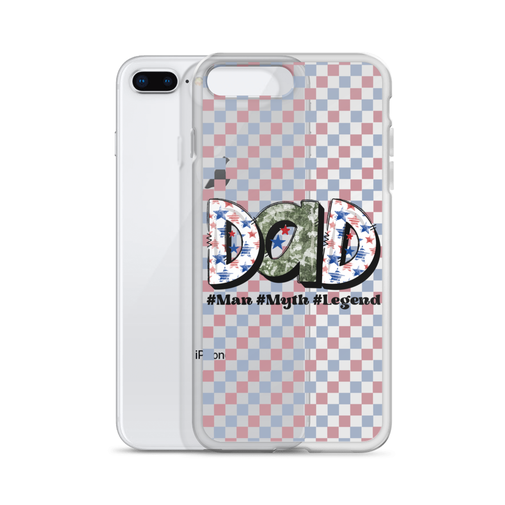 Dad #Man #Myth #Legend Clear Case for iPhone®