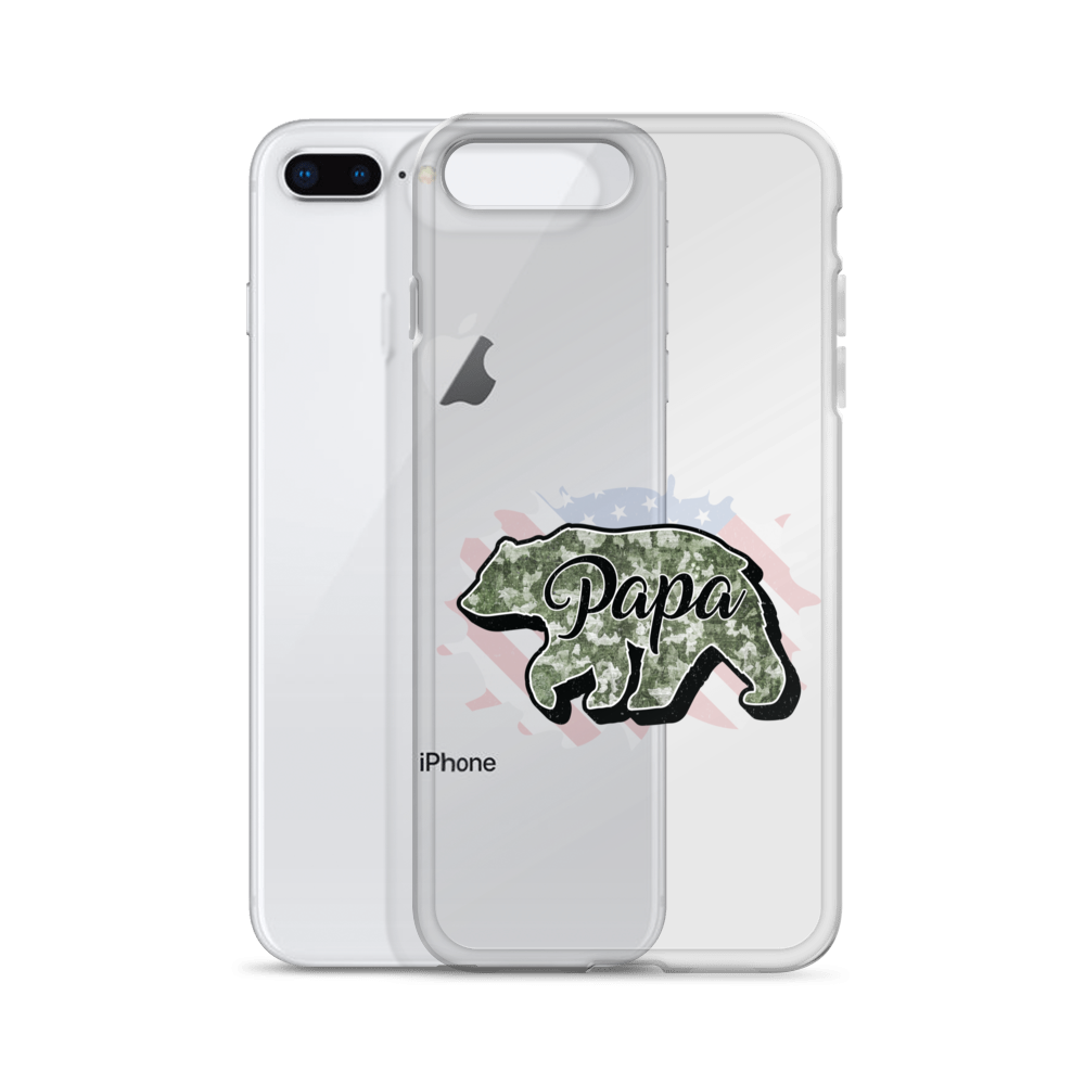 Bear Papa Clear Case for iPhone®