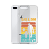 Dad And Son A Bond that can't Be Broken Clear Case for iPhone®