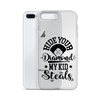 Hide Your Diamond My Kid Steals Clear Case for iPhone®