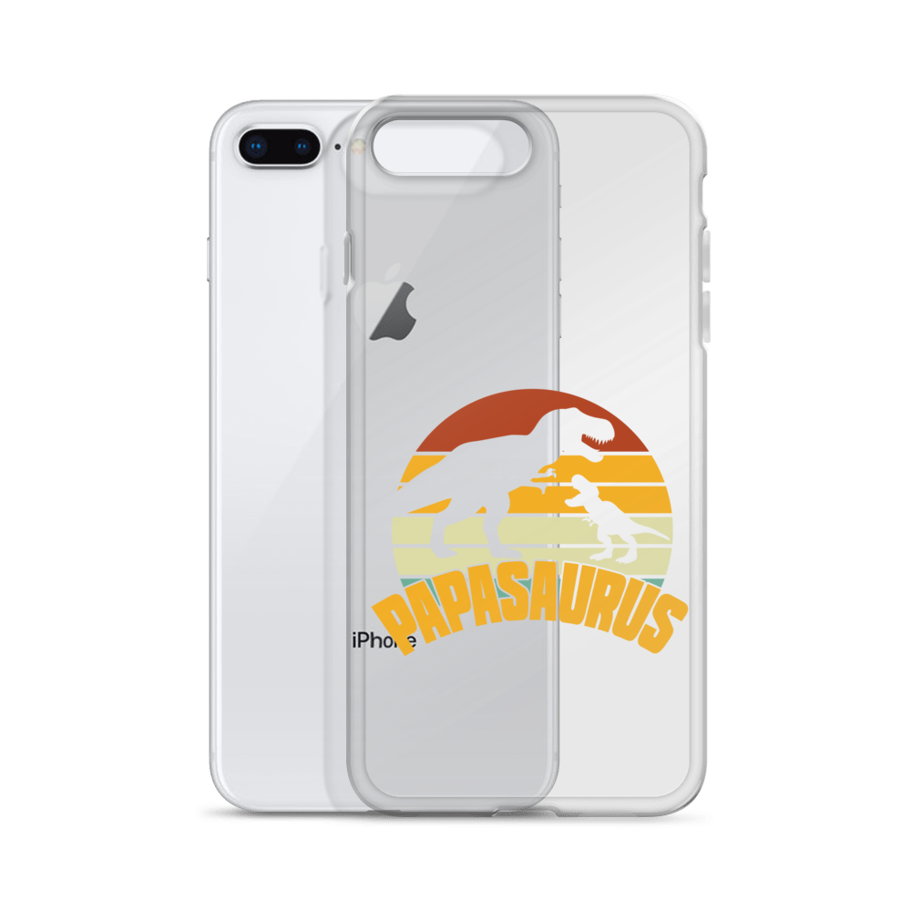 Papasaurus Clear Case for iPhone®