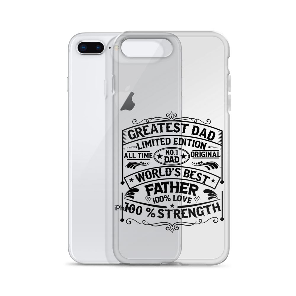 Greatest Dad Limited Edition All Time Clear Case for iPhone®