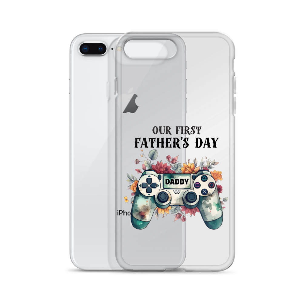 Our First Father's day Clear Case for iPhone®