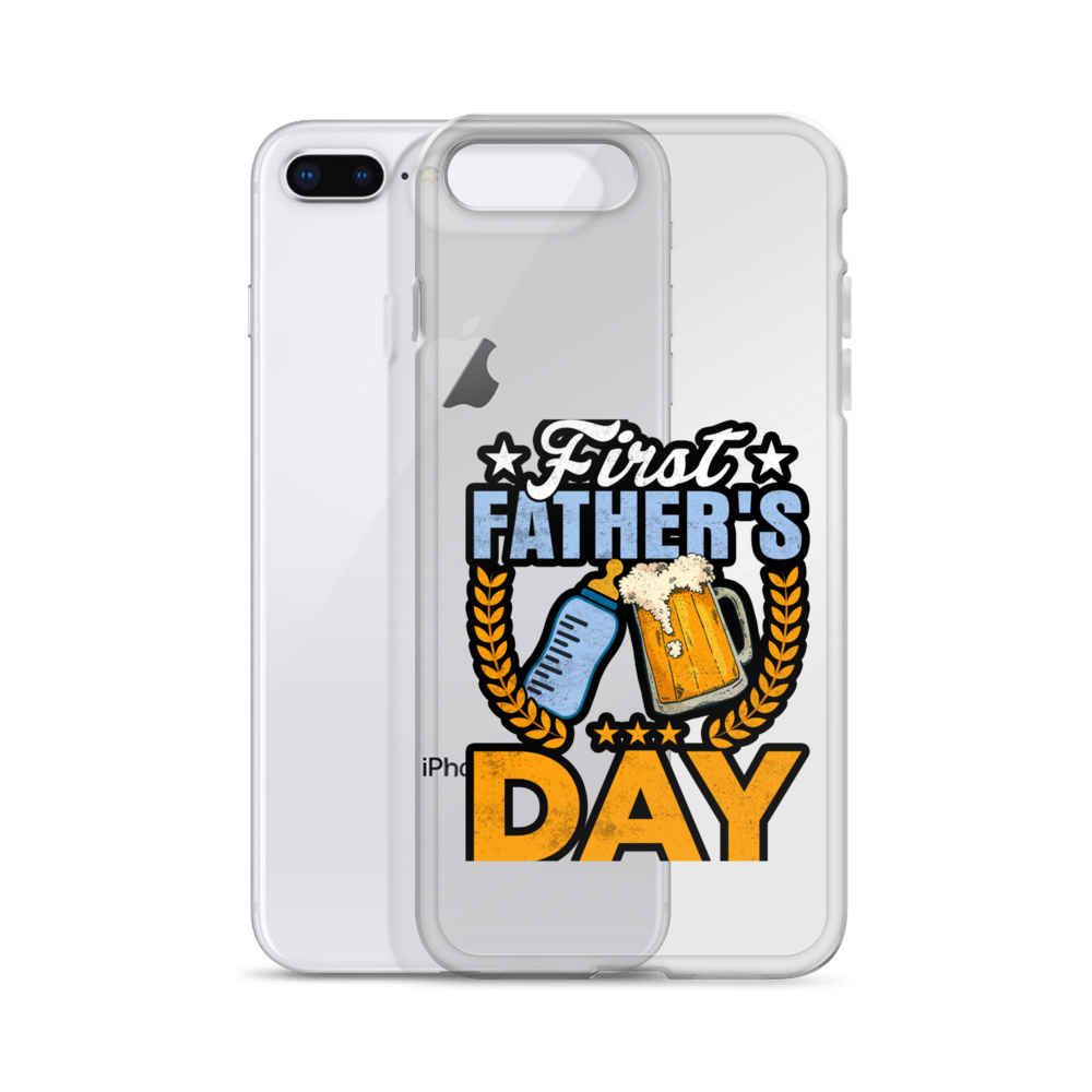 First Father's Day Clear Case for iPhone®