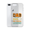 Dad The Man The Myth The Fishing Legend Clear Case for iPhone®