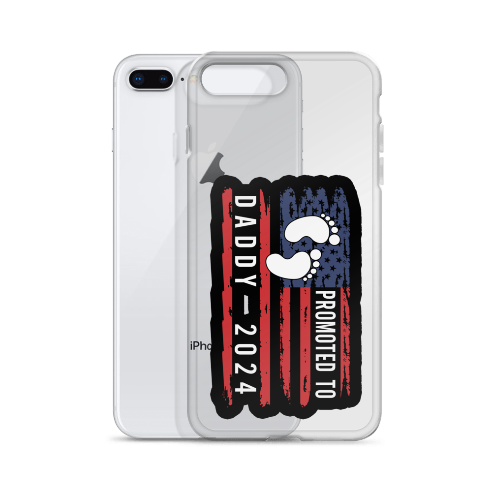 Promoted To Daddy 2024 Clear Case for iPhone®