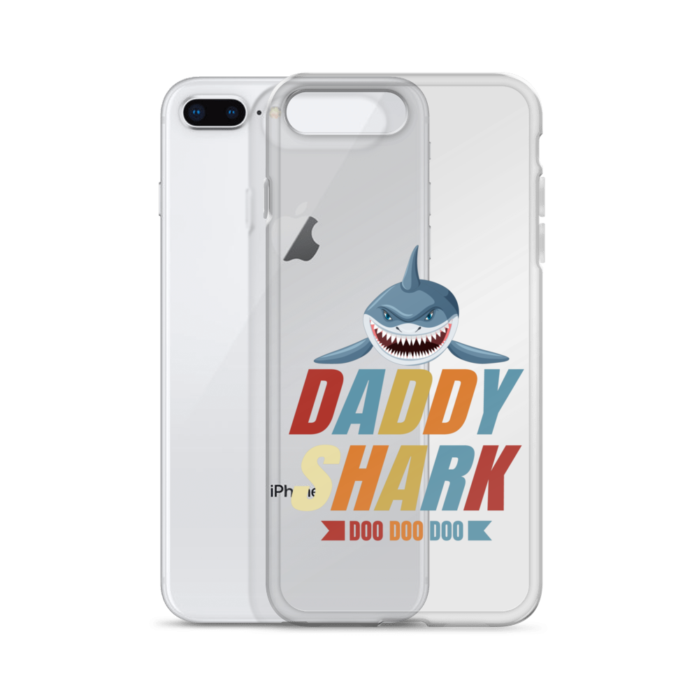 Daddy Shark Doo Doo Doo Clear Case for iPhone®