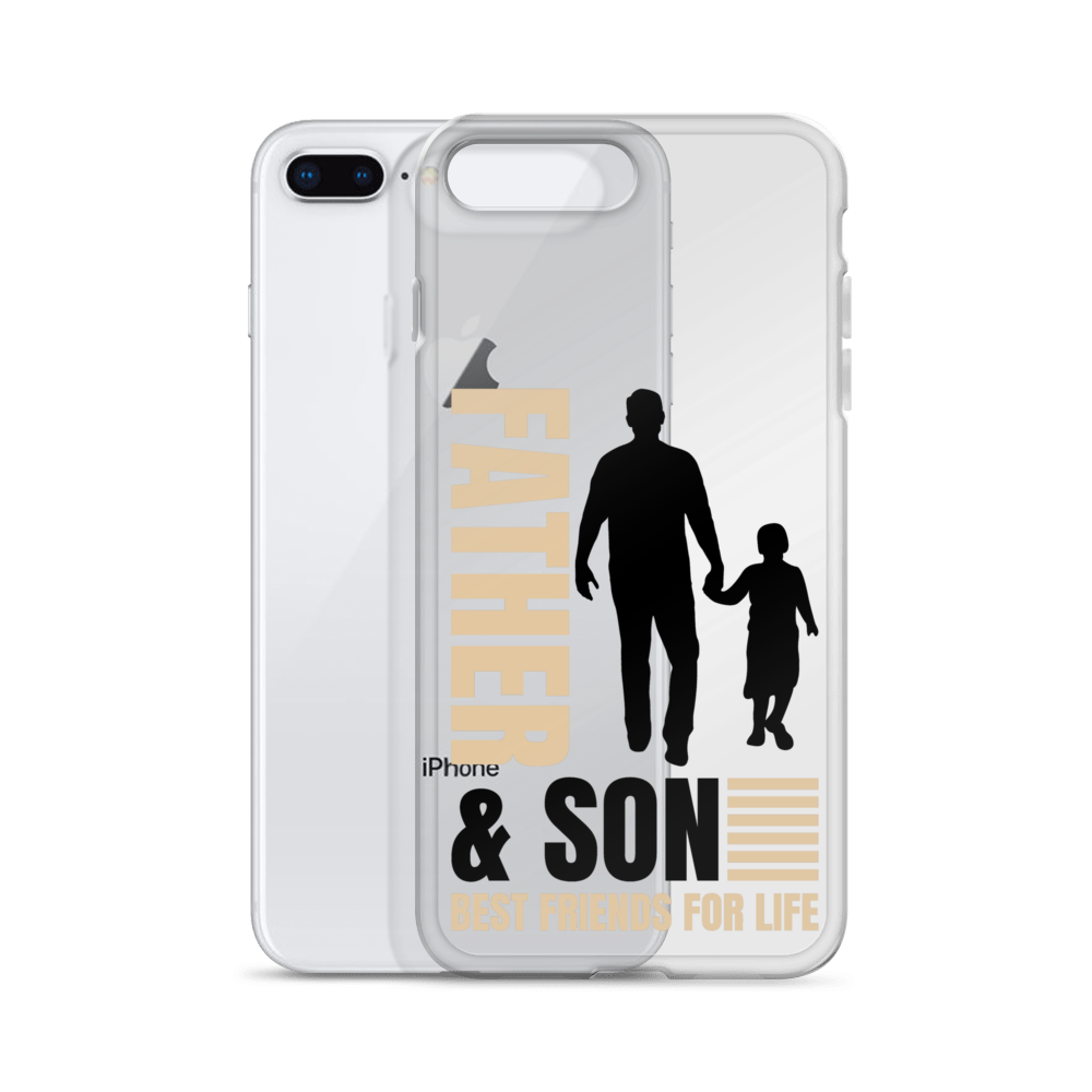 Father & Son Best Friends For Life Clear Case for iPhone®