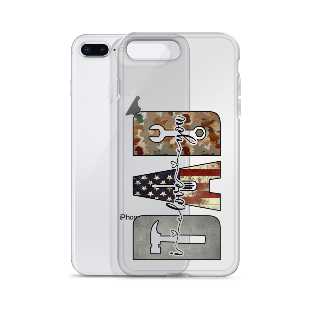 I Love You Dad Clear Case for iPhone®