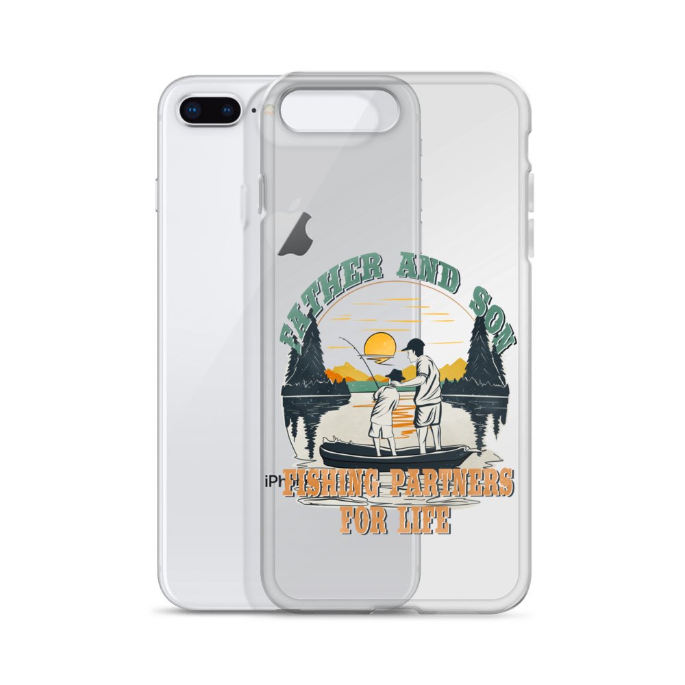 Father And Son Fishing Partners For Life Clear Case for iPhone®