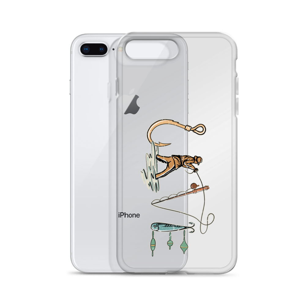 I Love Fishing Clear Case for iPhone®