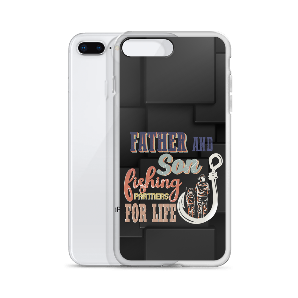 Father And Son Fishing Partners For Life Clear Case for iPhone®