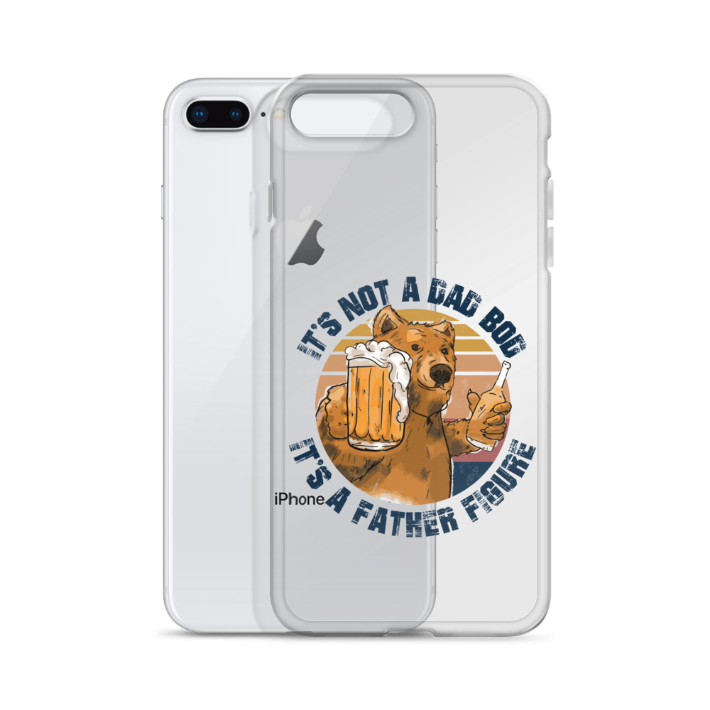 It's Not A Bod Dad It's A Father Figure Clear Case for iPhone®