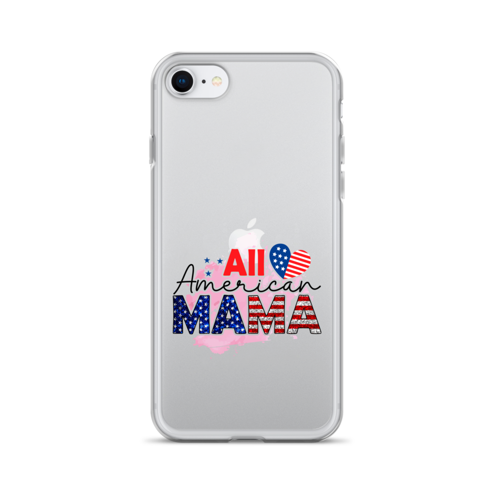 All American Mama Clear Case for iPhone®