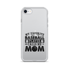 My Favorite Baseball Player Calls Me Mom Clear Case for iPhone®