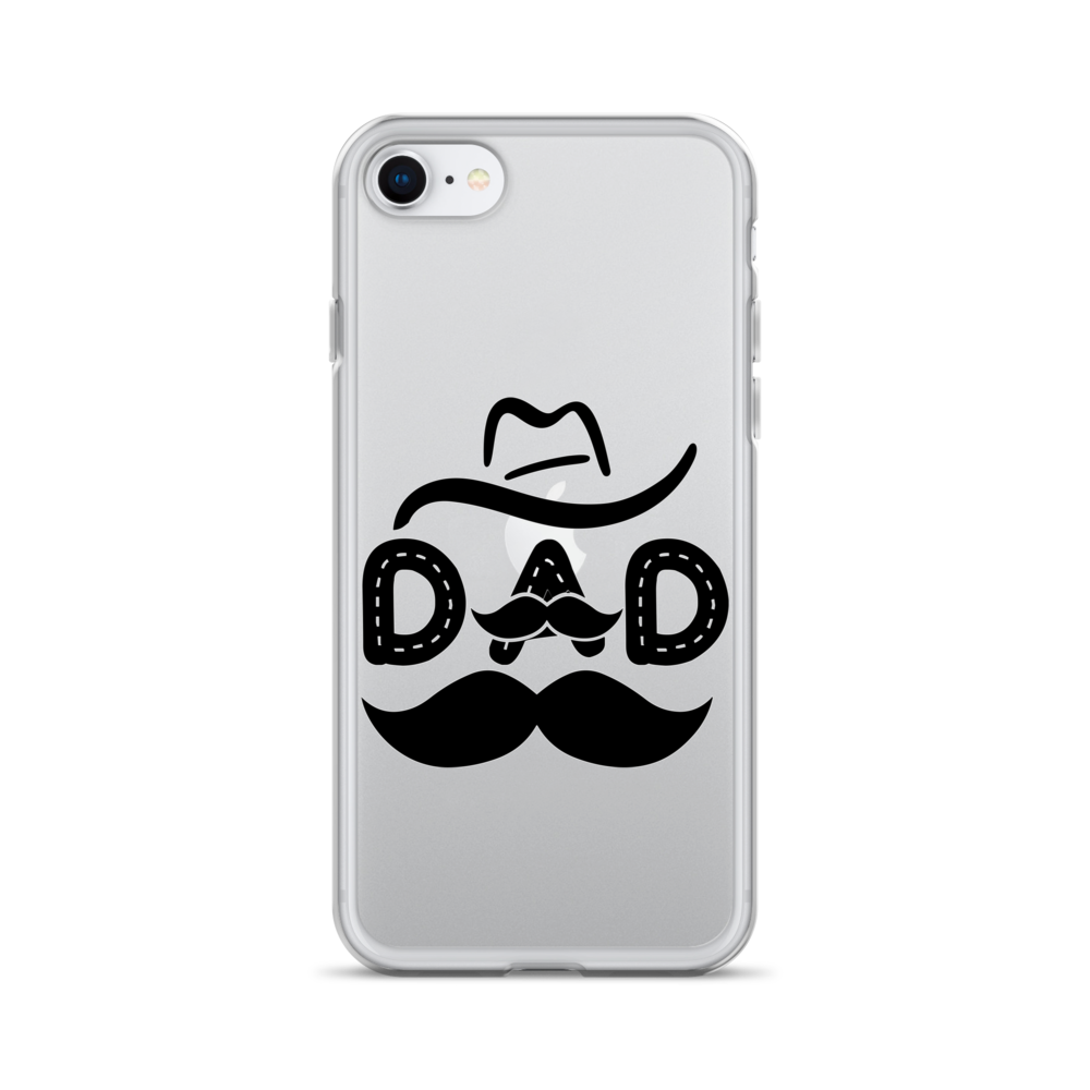 Dad Cowboy Clear Case for iPhone®