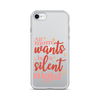 All Mom Wants Is A Silent Night Clear Case for iPhone®