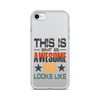 This What An Awesome Dad Looks Like Clear Case for iPhone®