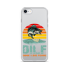 Dilf Damn I Love Fishing Clear Case for iPhone®