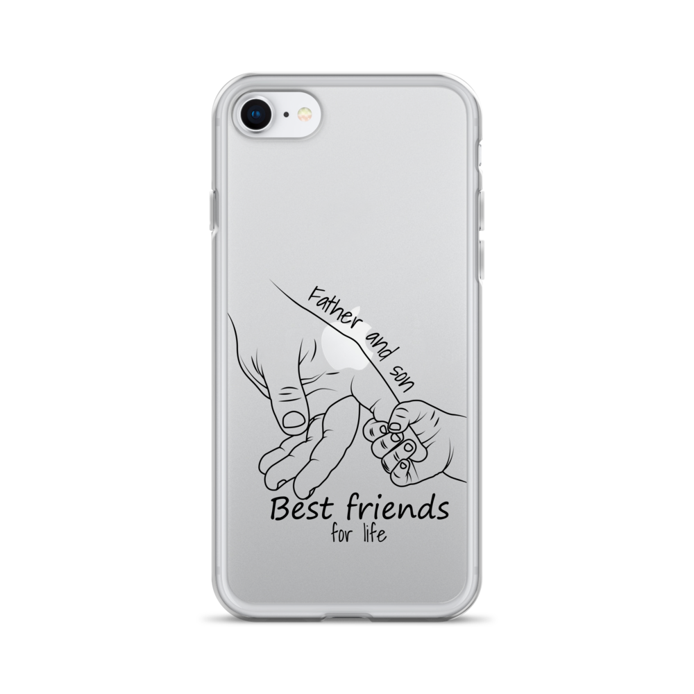 Father And Son Best Friends For Life Clear Case for iPhone®