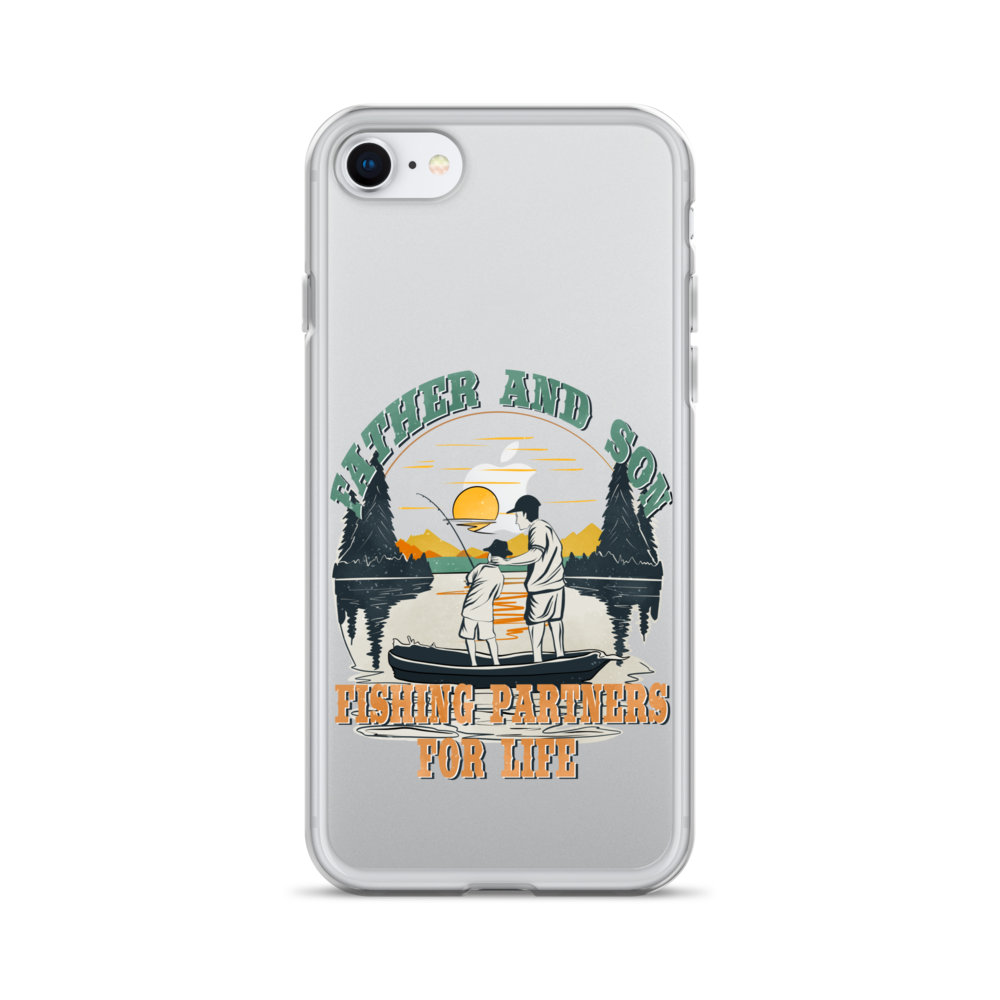 Father And Son Fishing Partners For Life Clear Case for iPhone®