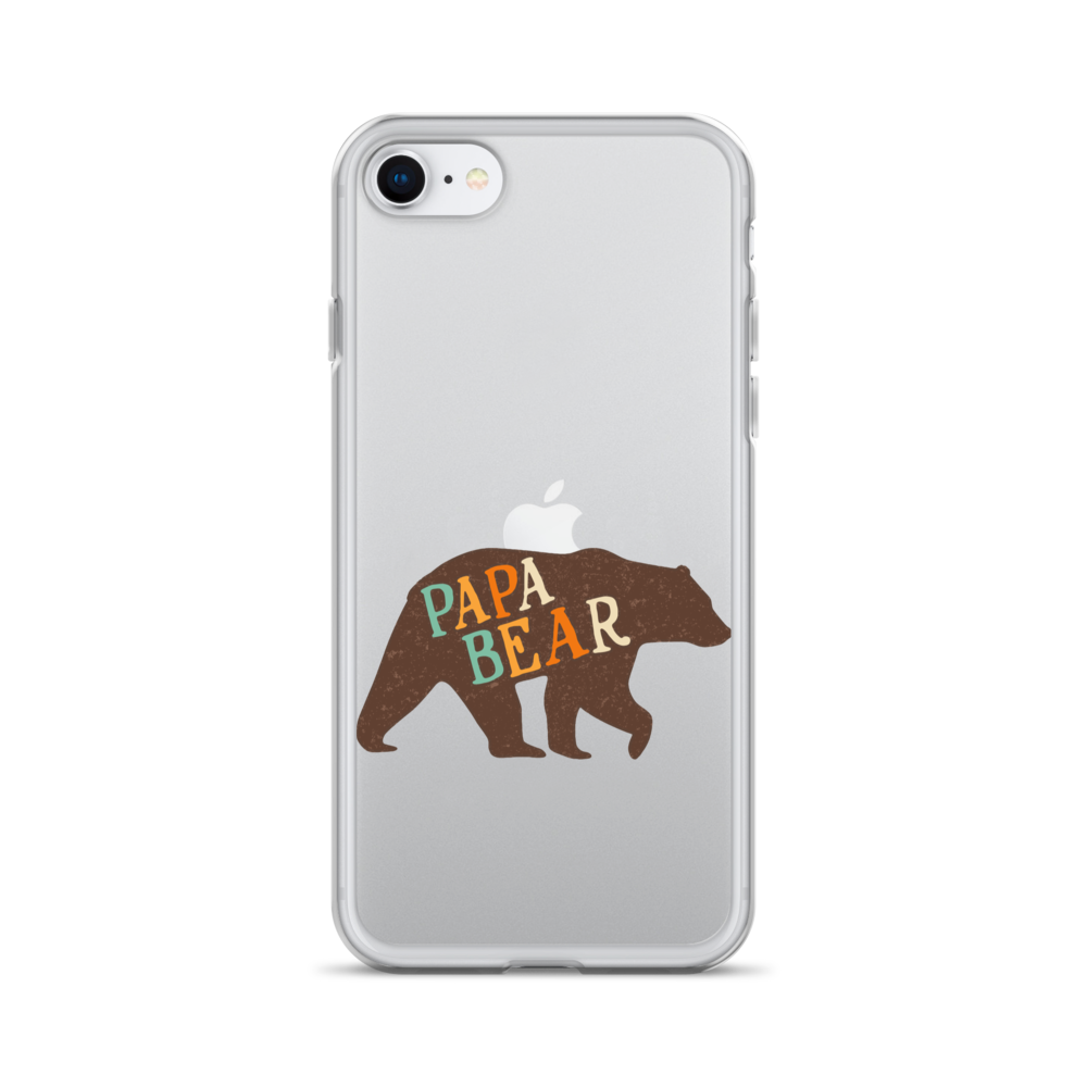 Papa Bear Clear Case for iPhone®