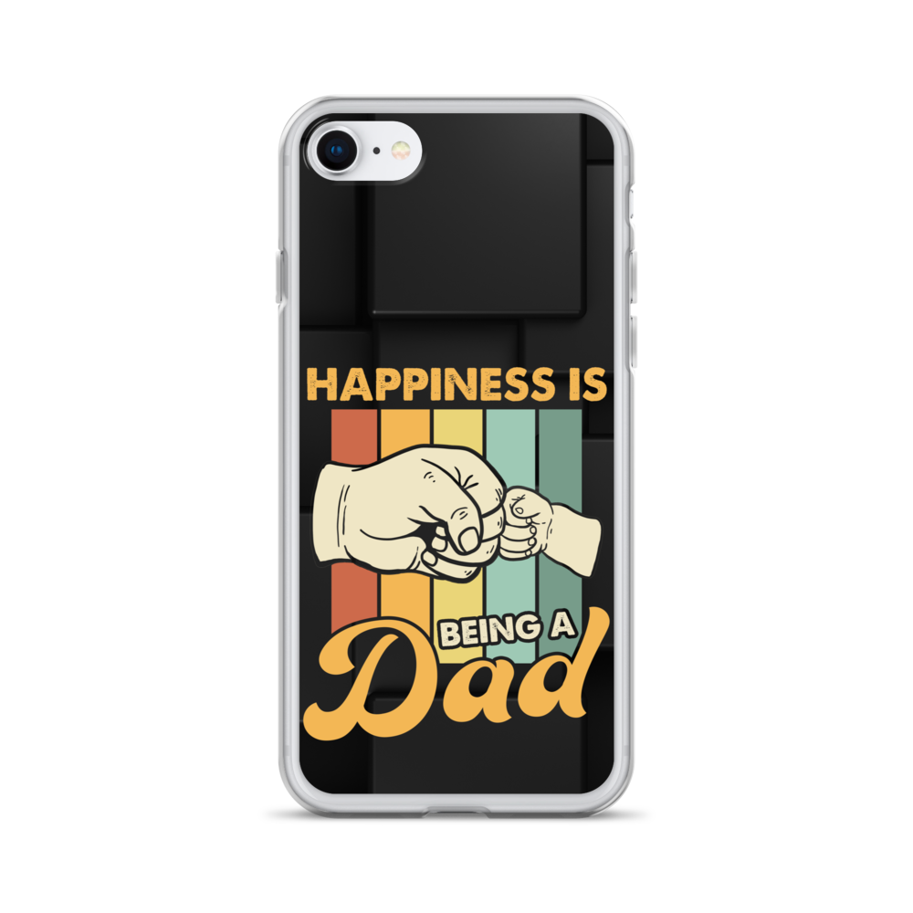 Happiness Is Being A Dad Clear Case for iPhone®