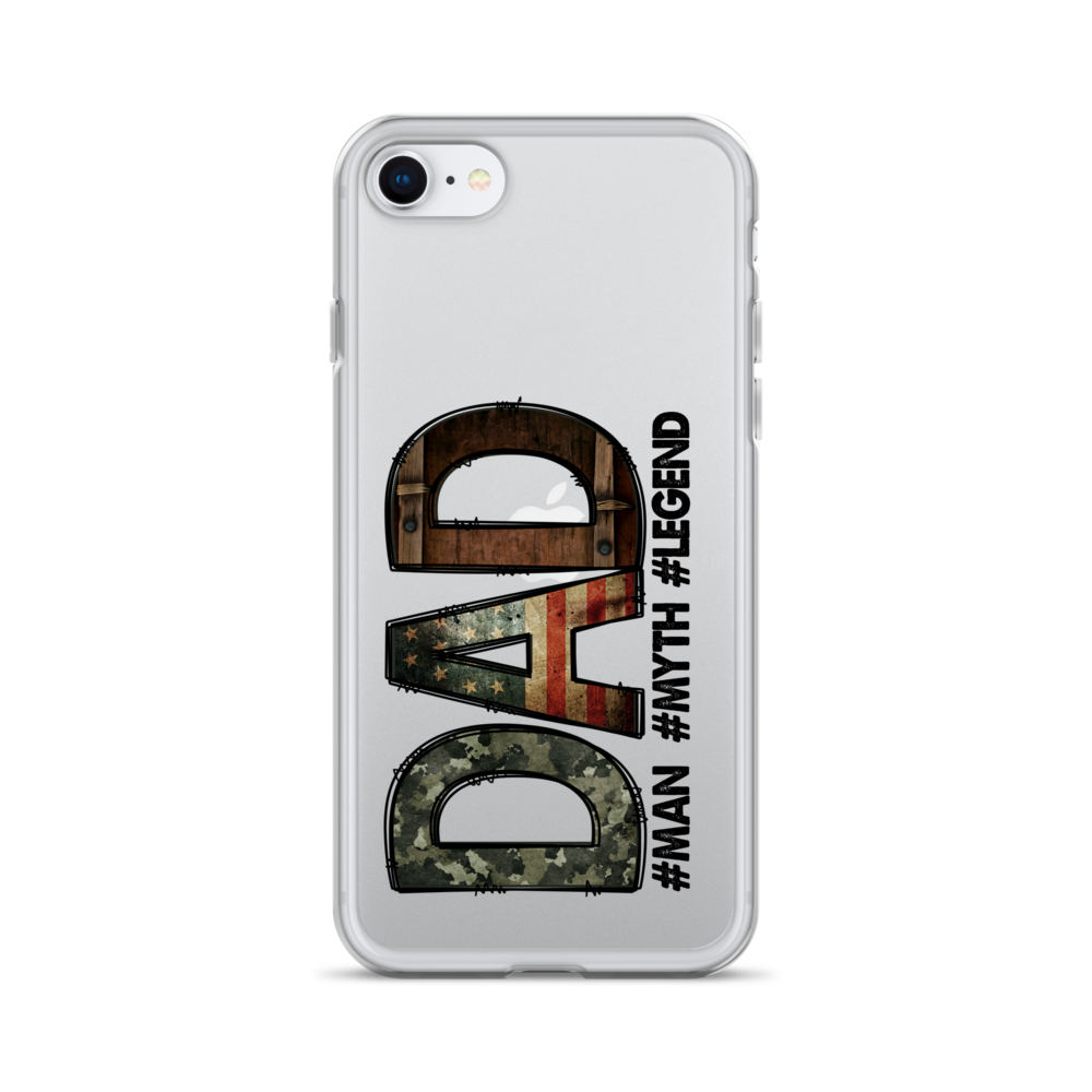 Dad #Man #Myth #Legend Clear Case for iPhone®