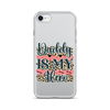 Daddy Is My Hero Clear Case for iPhone®