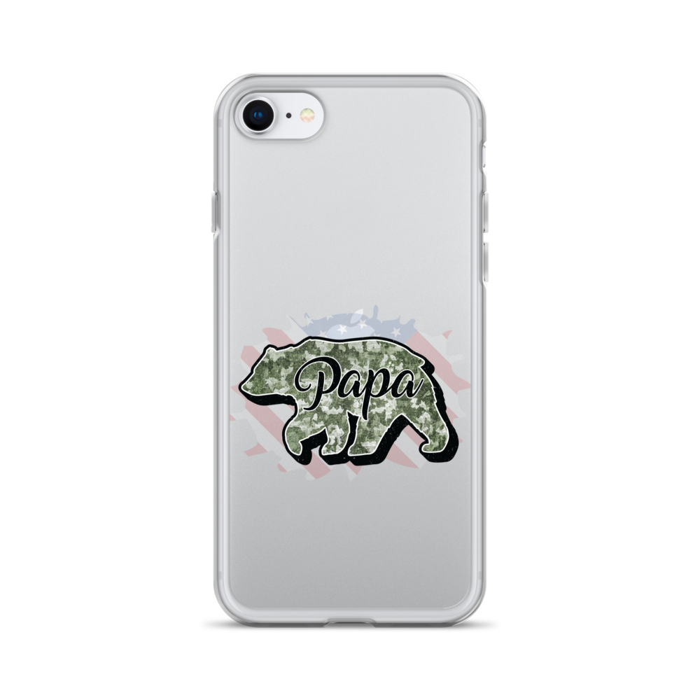 Bear Papa Clear Case for iPhone®