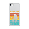 Dad And Son A Bond that can't Be Broken Clear Case for iPhone®