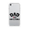 Dad Of 1 Boy And 2 Girls Clear Case for iPhone®