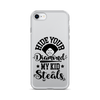 Hide Your Diamond My Kid Steals Clear Case for iPhone®