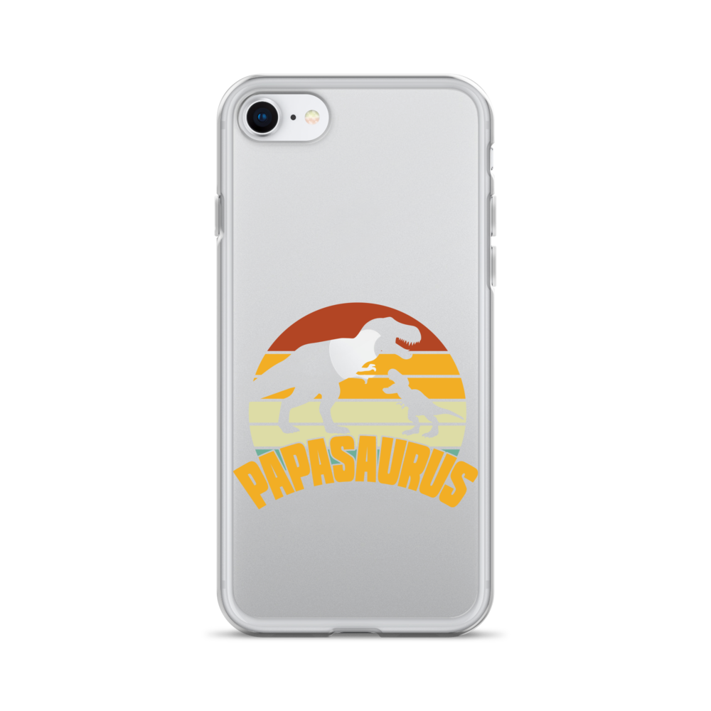 Papasaurus Clear Case for iPhone®